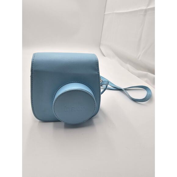 FujiFilm Instax mini Case for 8/9 Light Blue - Picture 1 of 5